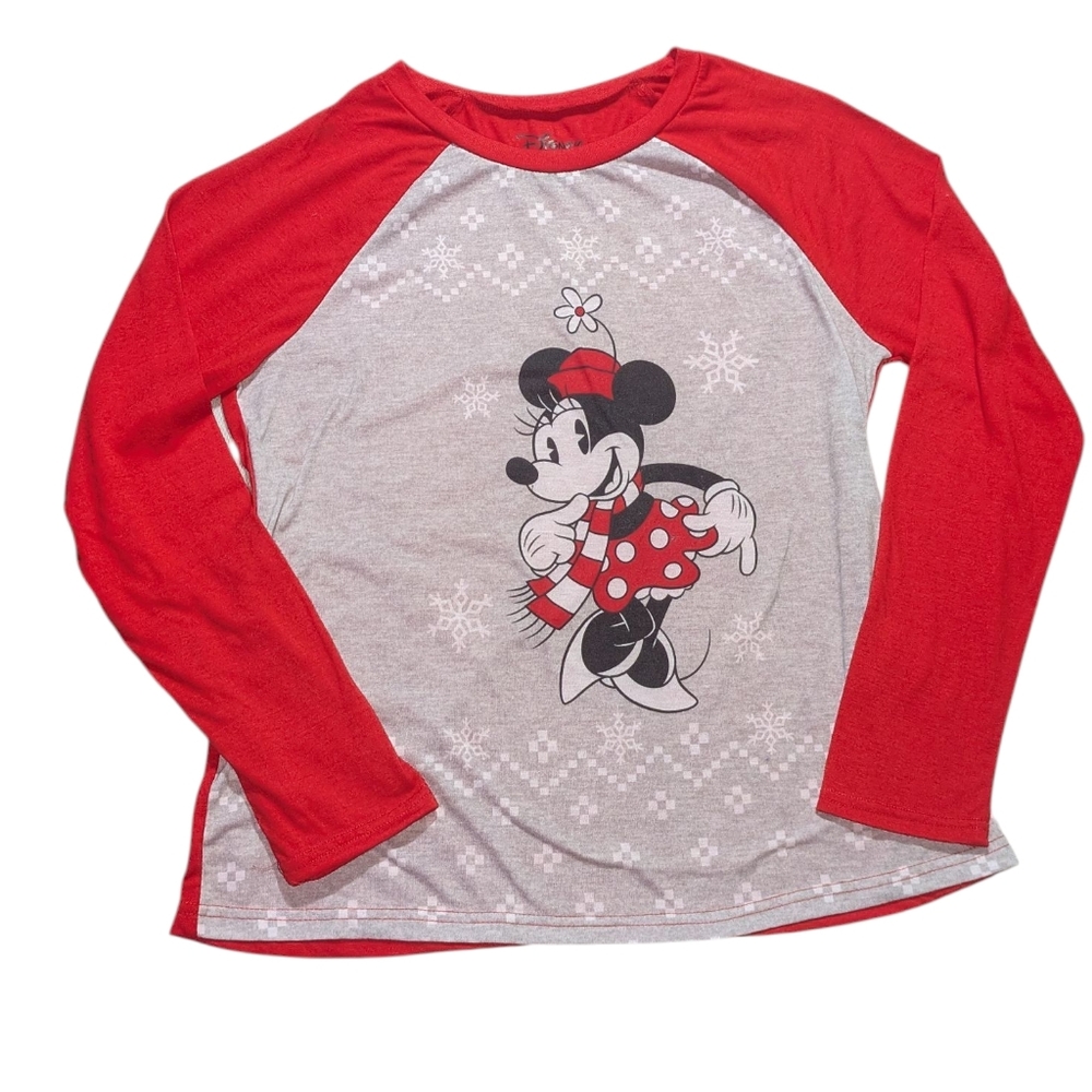 Disney Minnie Mouse Winter Sleep Shirt Medium